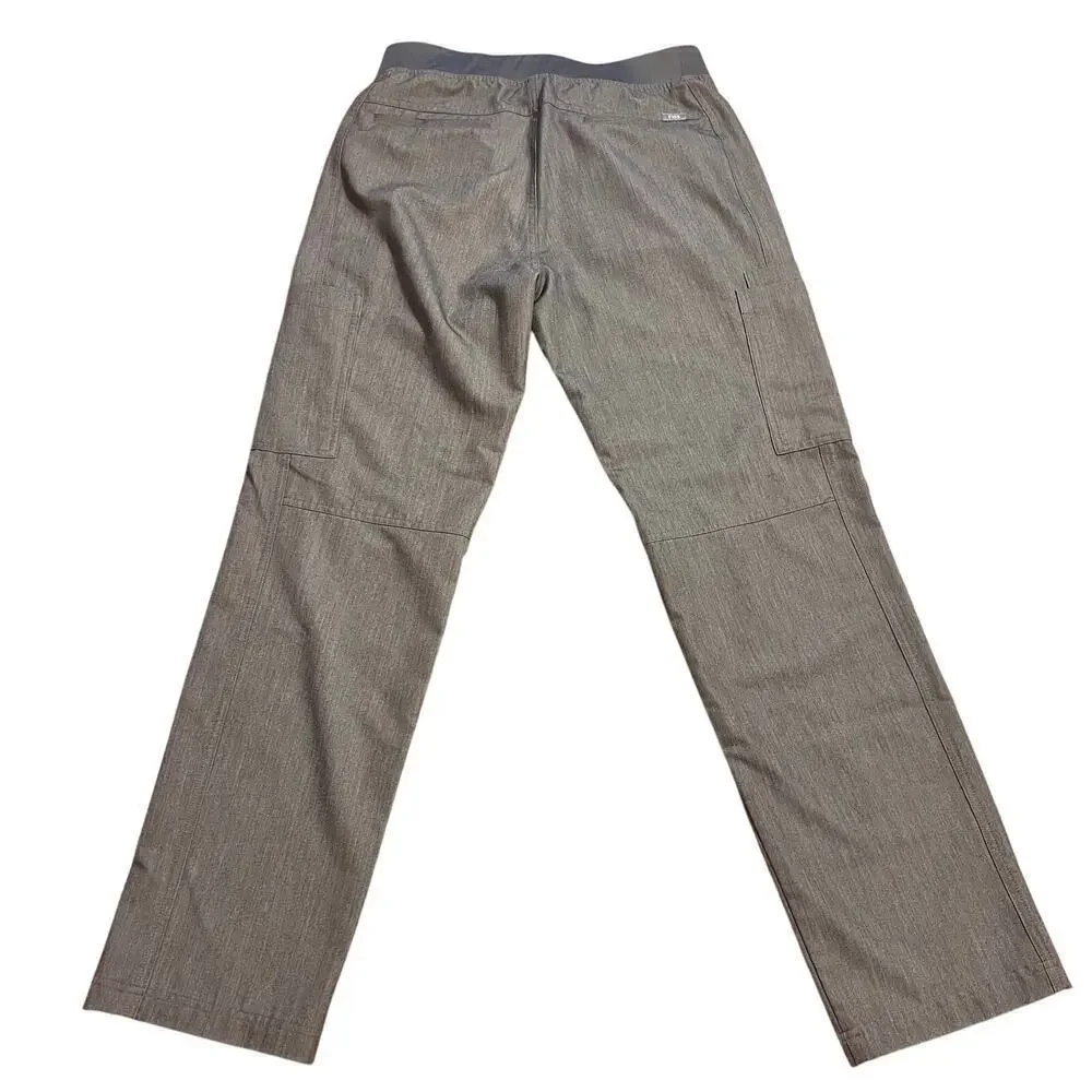Figs Men’s Scrub Pants Size Med Graphite Cairo Pisco Axim Cargo Medical Uniform